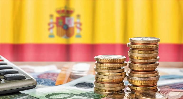 espana monedas billetes dreamstime