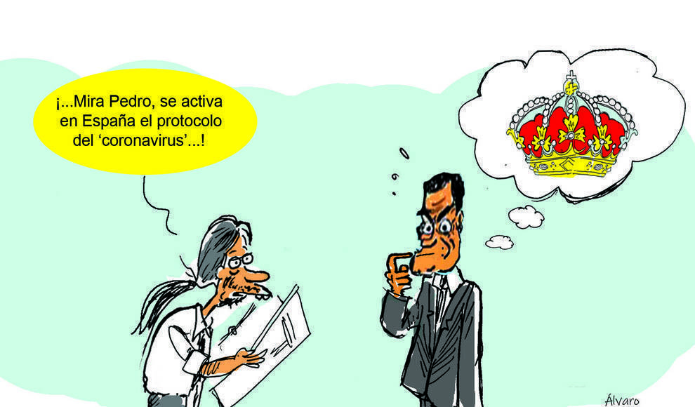 EL EDITORIAL: Abogados del Estado bajo presión del gobierno, la Guardia civil tranquila según su ministra y el super-conocido genoma del coronavirus