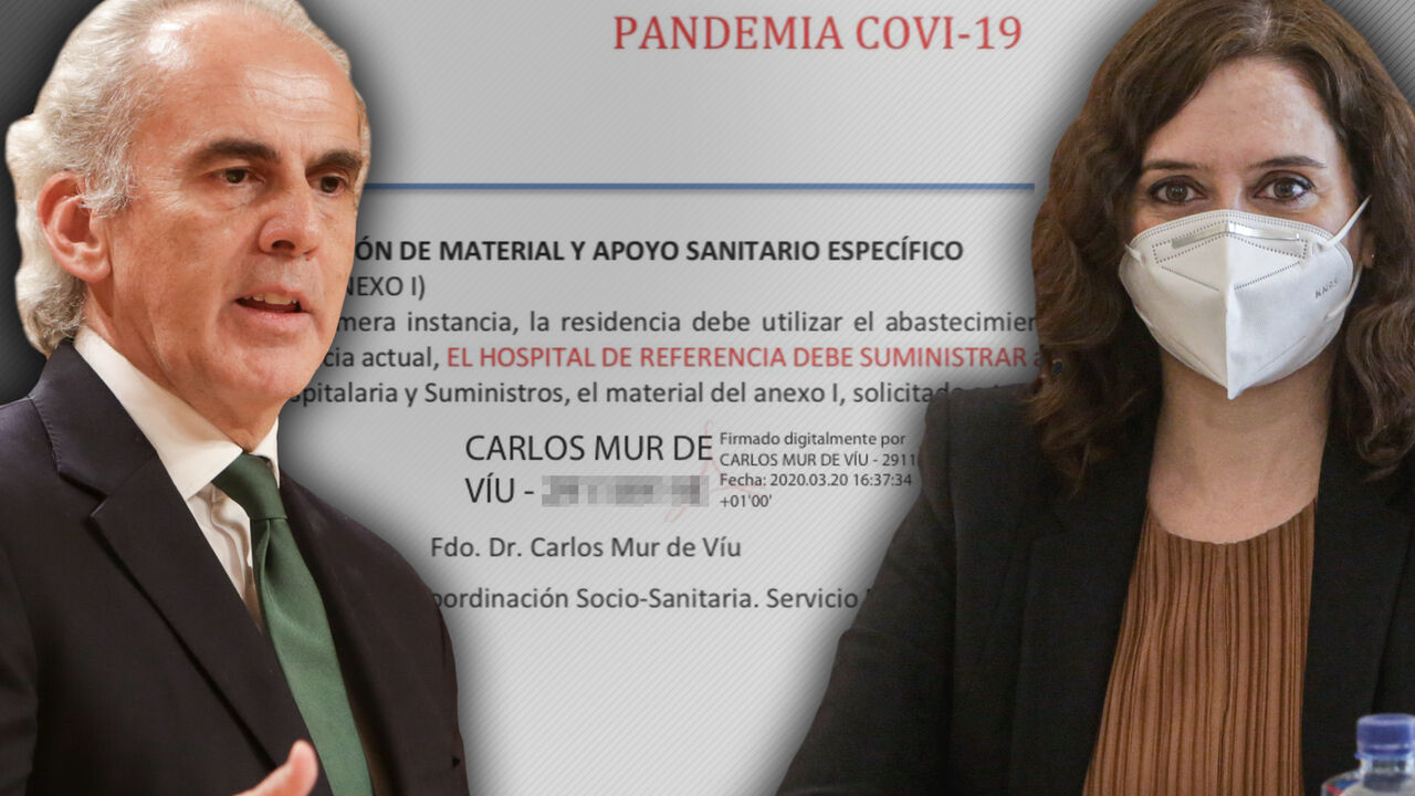 ABANDONO ASESINO DE ANCIANOS: SEÑORA AYUSO