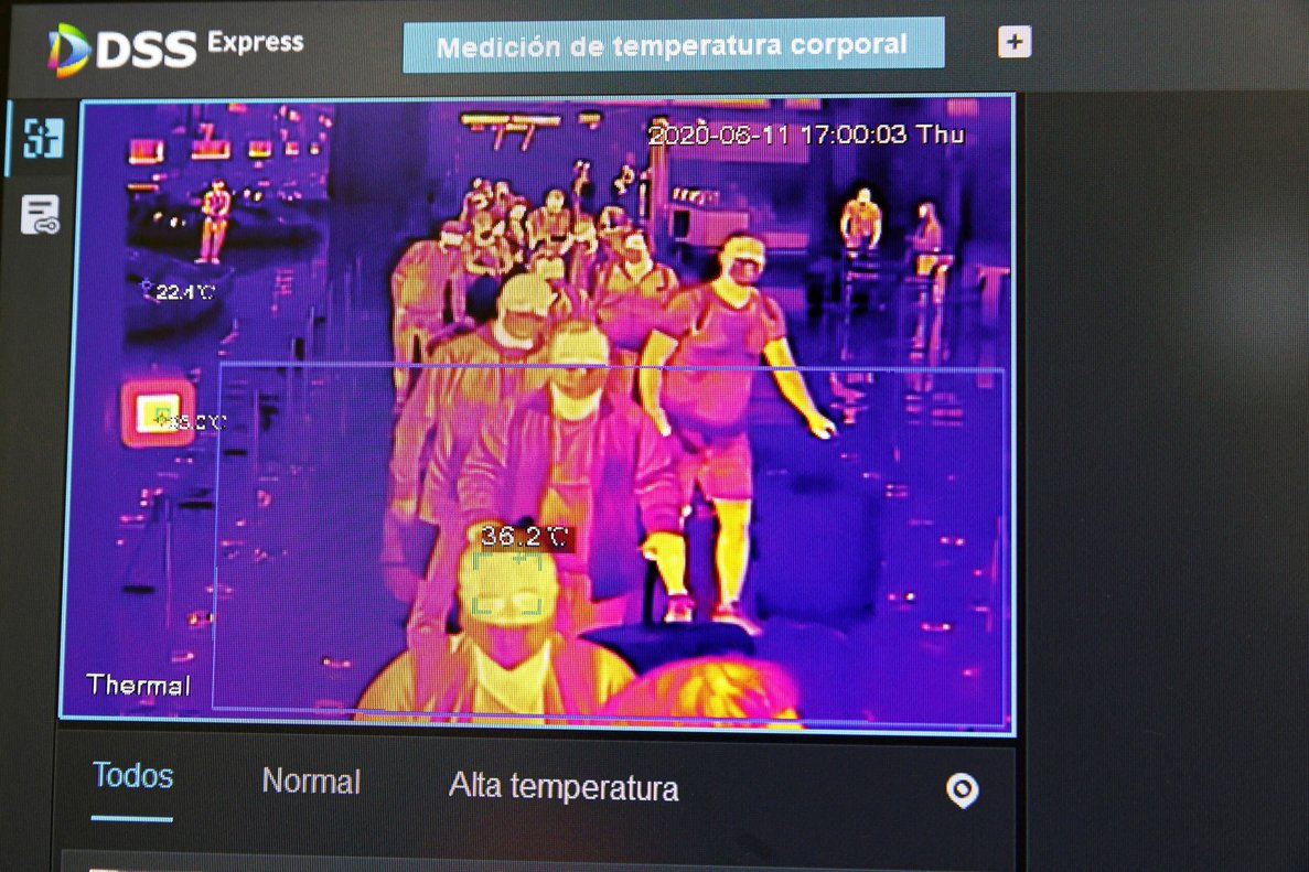 los aeropuertos controlaran temperatura pasajeros con camaras 1591905987368