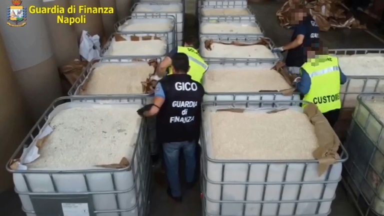 RÉCORD MUNDIAL EN EL DECOMISO DE ANFETAMINAS