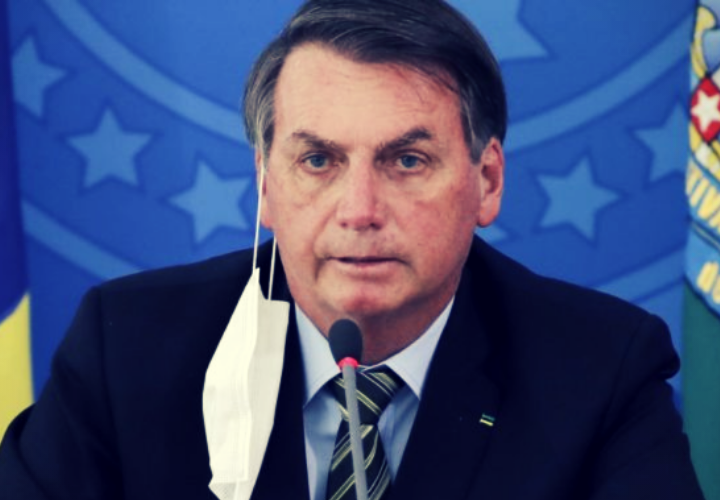 BOLSONARO, CONTAGIADO Y TOMANDO HIDROXICLOROQUINA