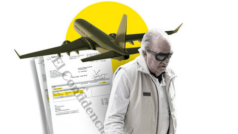juan carlos i metio en espana miles de euros en billetes por los controles de barajas