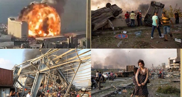 MASACRE EN BEIRUT…. ¿2700 TONELADAS DE EXPLOSIVOS OLVIDADOS?