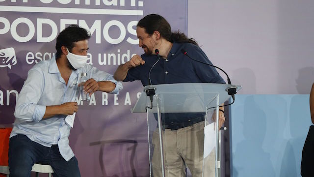 “PODEMOS” EN NUMEROS ROJOS: “DESDE QUE TE VI CON LA PATA DE PALO….”