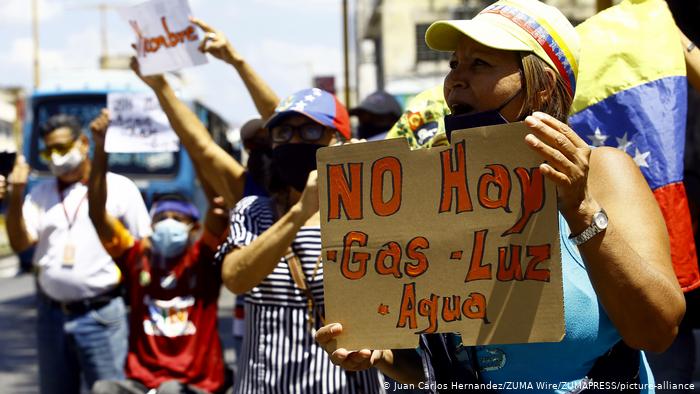 VENEZUELA SIGUE PROTESTANDO CONTRA EL DESASTRE NACIONAL