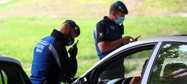 coronavirus policia