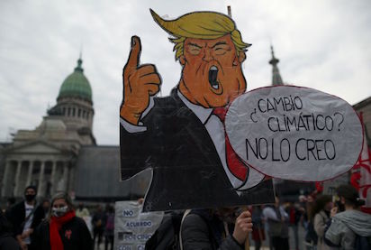 TRUMP O EL TERROR DEL CAMBIO CLIMÁTICO