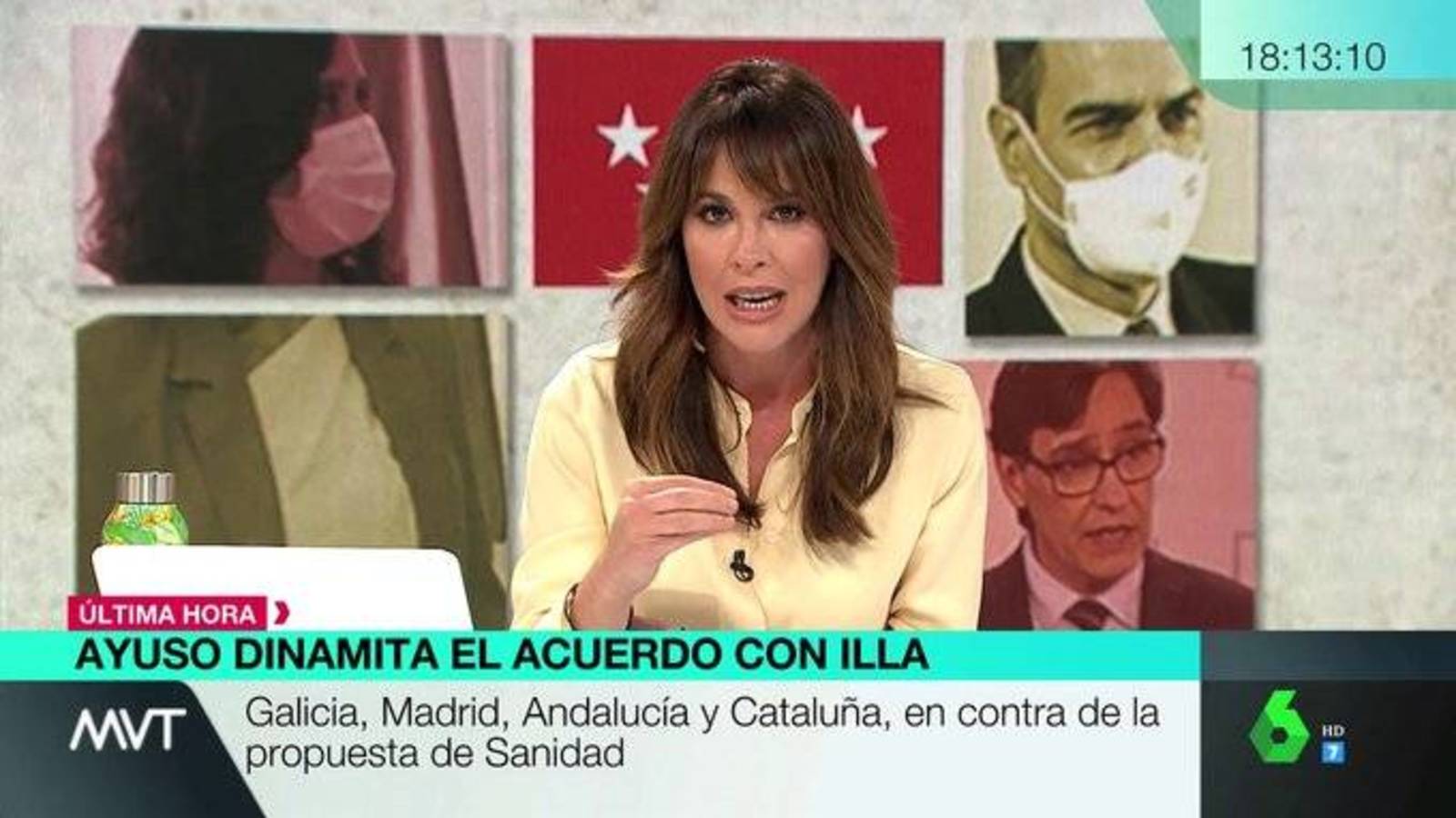mamen mendizabal la sexta tras el anuncio de ayuso no se acuerda del pacto de ayer