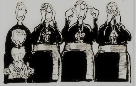3 caricatura sobre pederastas en la iglesia catolica