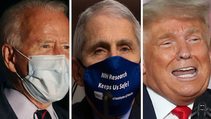 Fauci Trump Biden