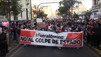 ENFRENTAMIENTOS EN LIMA