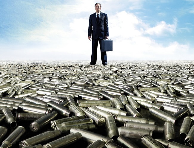 COMO ESTAMOS EN GUERRA, LA VENTA DE ARMAS SE DISPARA