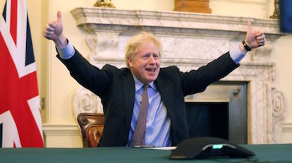 el acuerdo esta hecho dijo boris johnson twitter