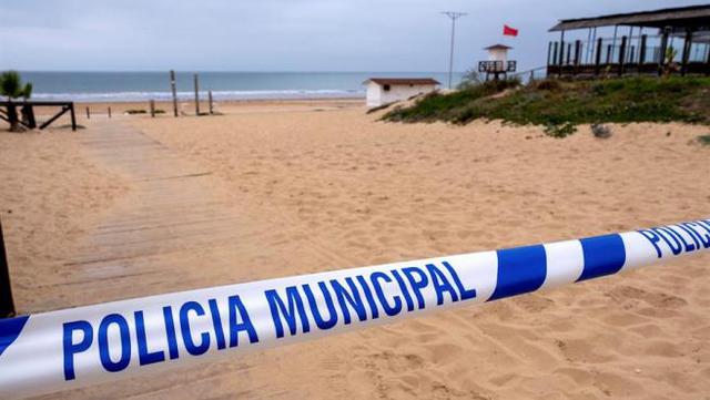 cierre de playas para frenar el coronavirus en espana