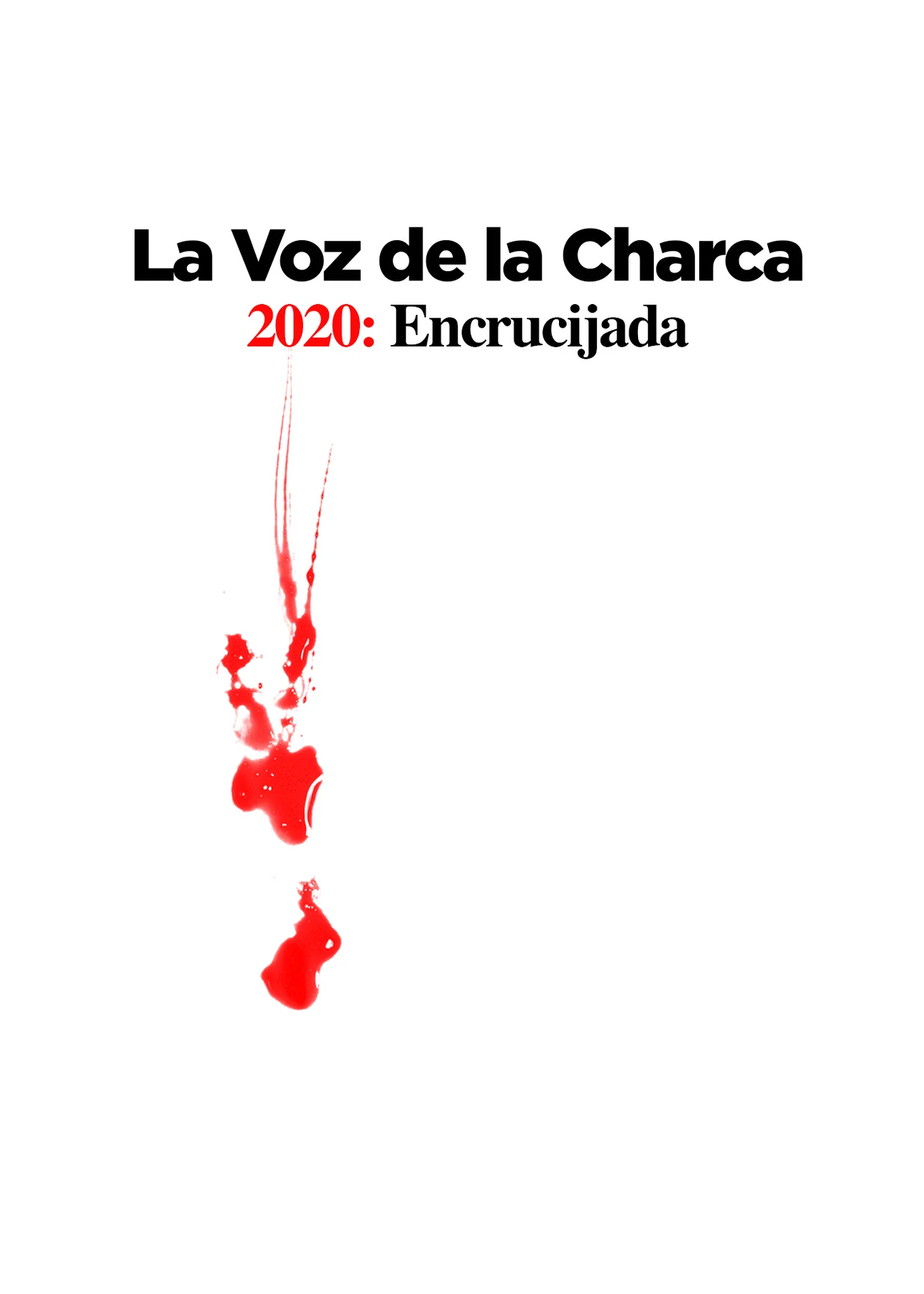 LA VOZ DE LA CHARCA. 2020: ENCRUCIJADA
